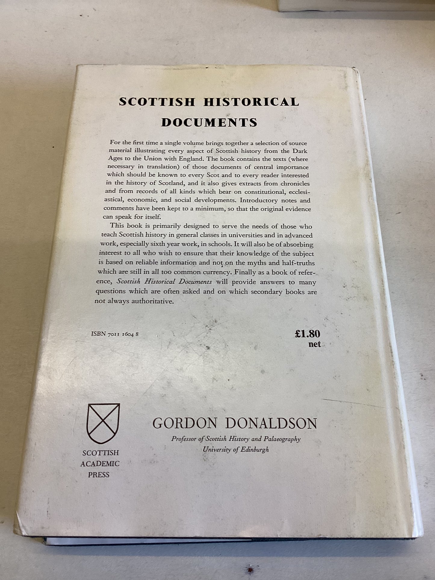 Kings and Kingship In Early Scotland Marjorie O Anderson