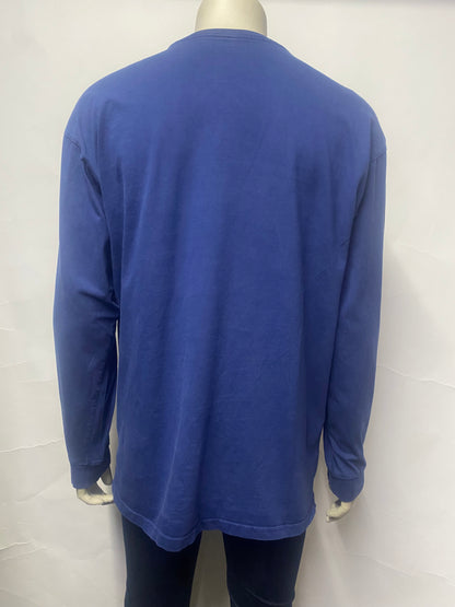 Carhartt WIP Blue Chase Long Sleeve T-shirt XL