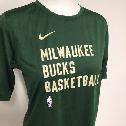 BNWT Nike Green Milwaukee Bucks Basketball Practice T-Shirt Size XL