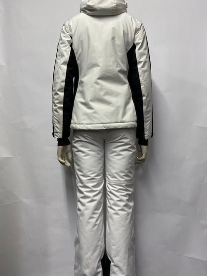 Nevica White Ladies Stylish Ski Jacket and Salopettes Set 6/8