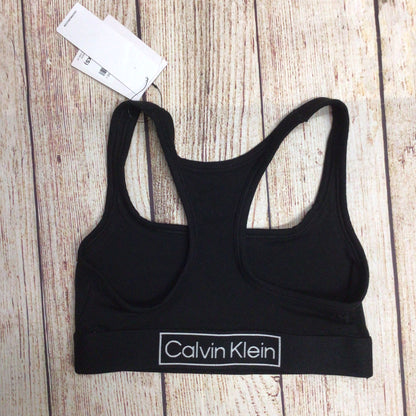 BNWT Calvin Klein Black Unlined Bralette Size 8 (XS)