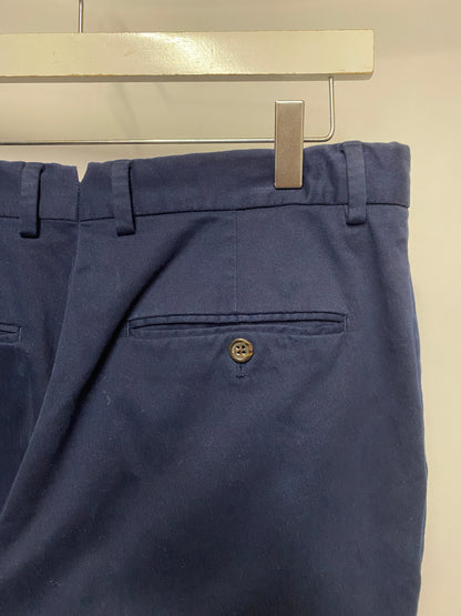 Ralph Lauren Navy Men's Cotton Chino Trousers 30 x 32
