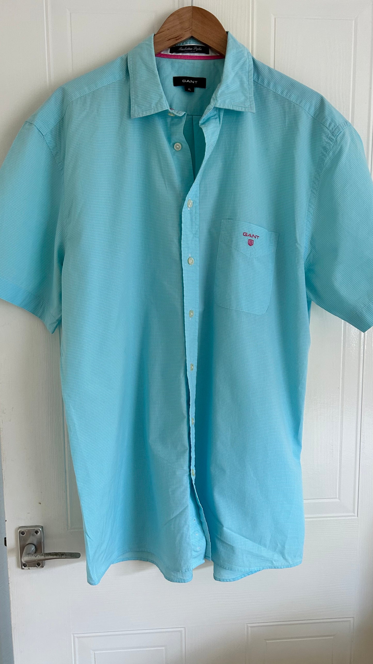 Gant Men's Blue Shirt, XL