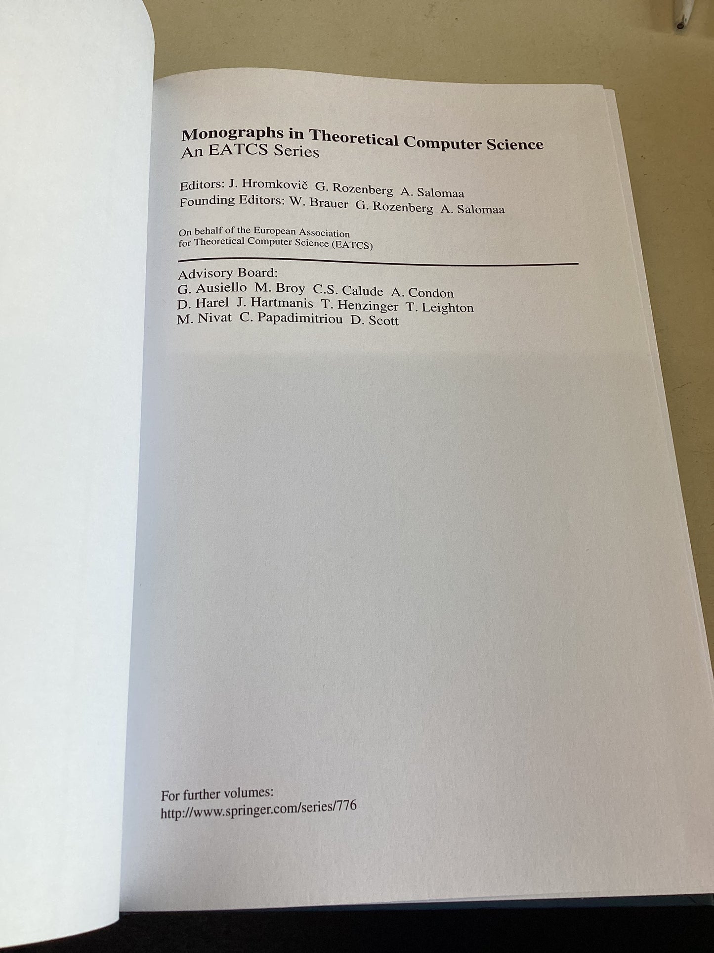 Foundations of Algebraic Specification and Formal Software Development Sannella Tarlecki