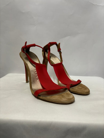 Burberry Prorsum Pink Taylor Stiletto Heel Sandals 35