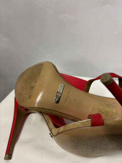 Burberry Prorsum Pink Taylor Stiletto Heel Sandals 35