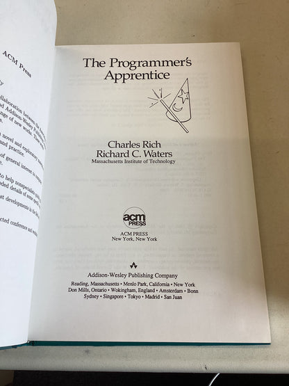 The Programmer's Apprentice Charles Rich Richard C Waters