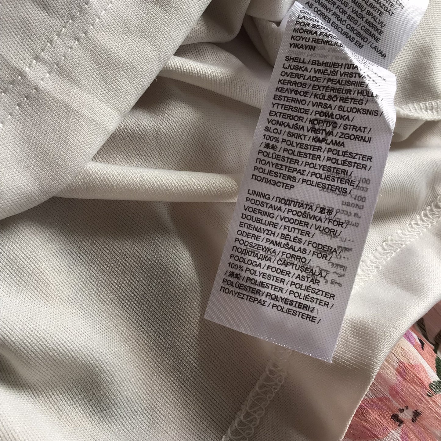 BNWT Simply Be Pale Pink Green Yellow Floral Print Frill Dress Size 22 UK