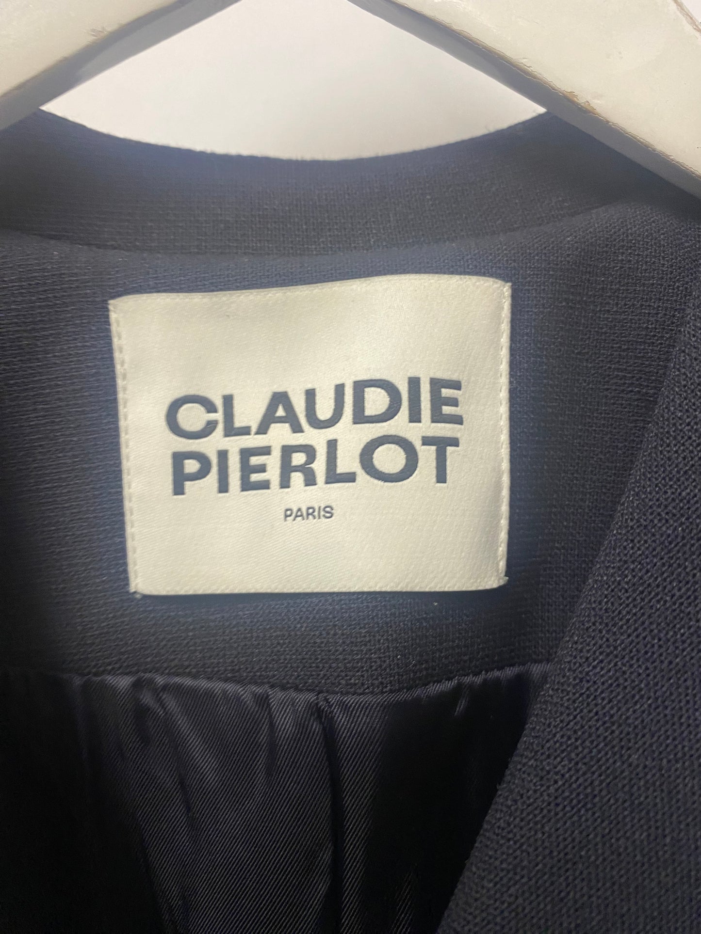 Claudie Pierlot Blue Wool Nautical Style Coat 8