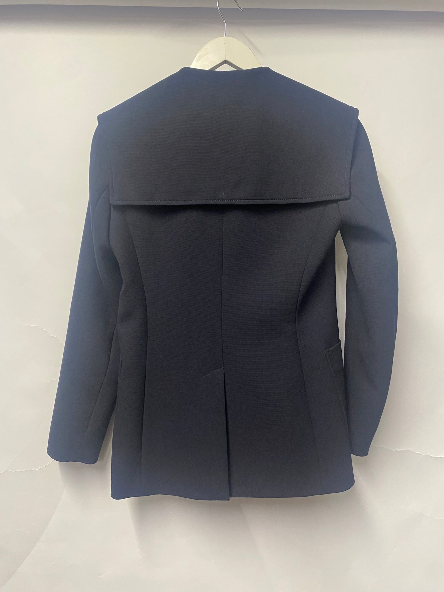 Claudie Pierlot Blue Wool Nautical Style Coat 8