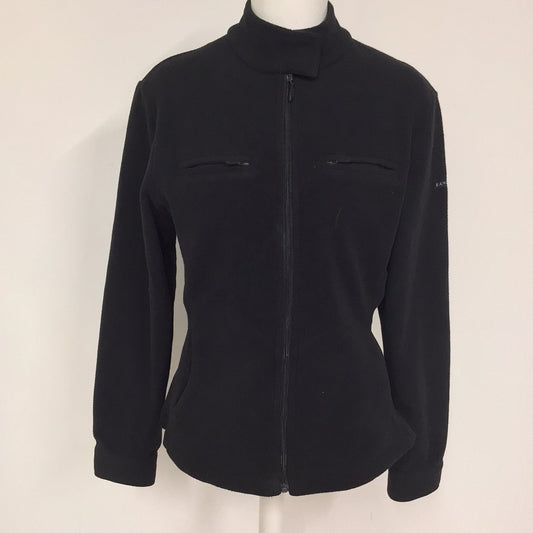 Kangol Black Full Zip Fleece Size L