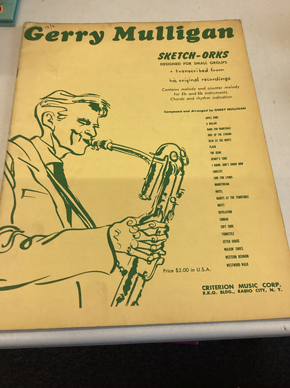 Gerry Mulligan Sketch-Orks Designed For Small Groups