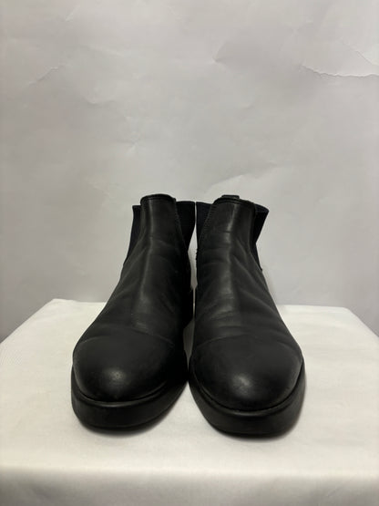 R.M Williams Black Leather Marc Newson Yard Boots 6