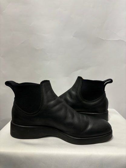 R.M Williams Black Leather Marc Newson Yard Boots 6