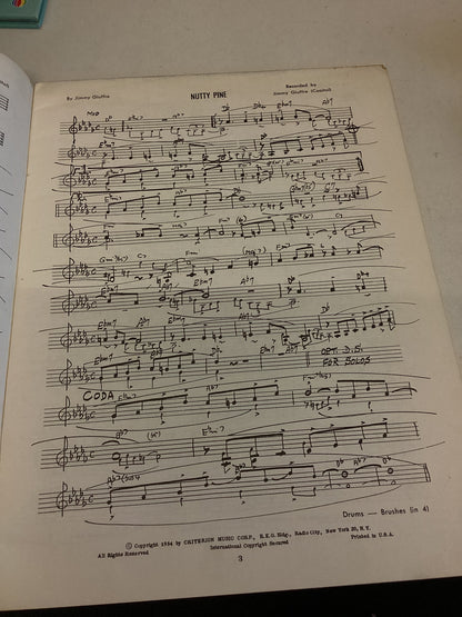 Jimmy Giuffre Sketch-Orks Designed For Small Groups