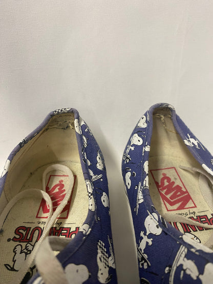Vans x Peanuts Blue Authentic Snoopy Skating Sneakers 10.5
