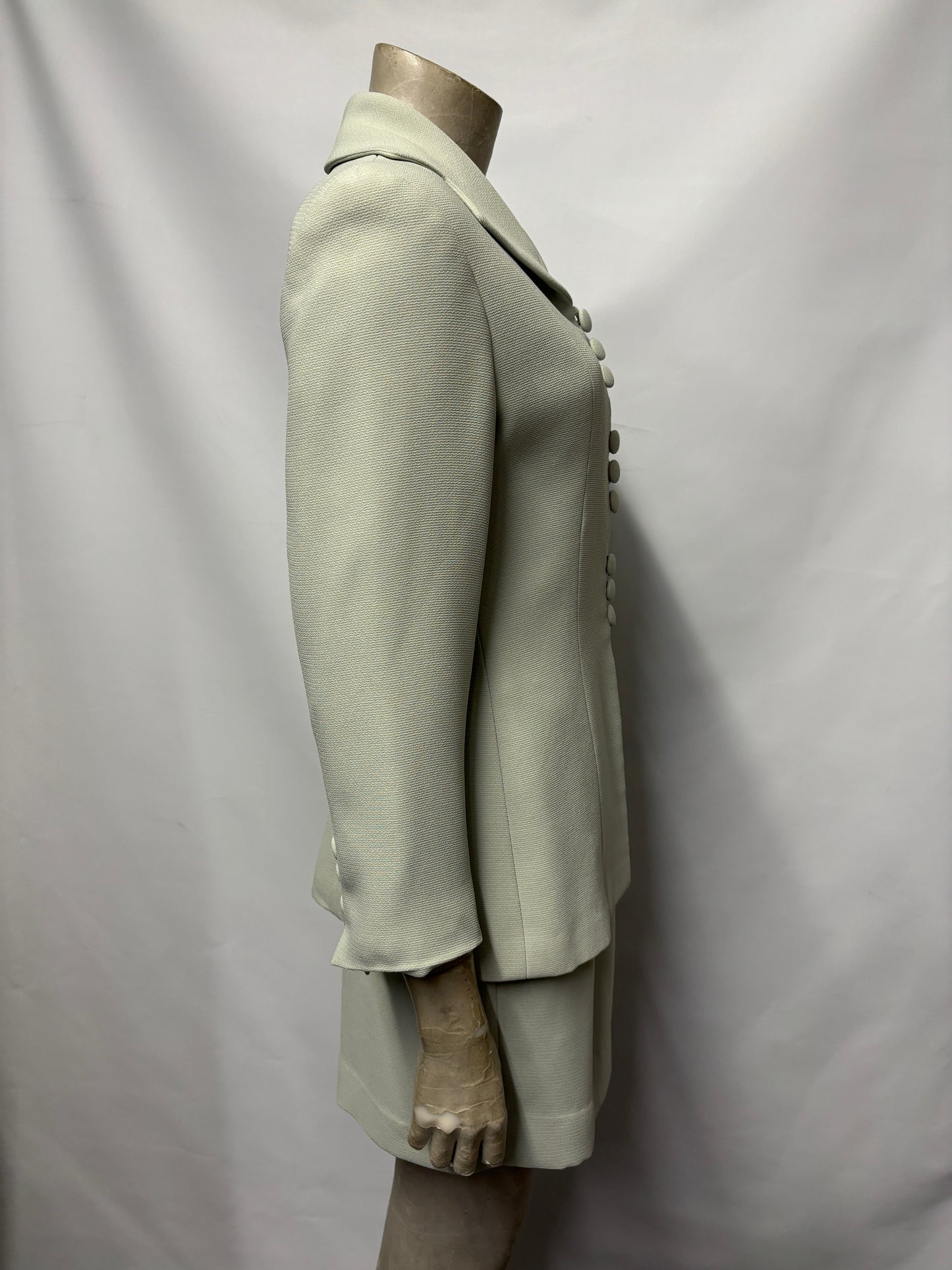 Vintage Zarina Mint Green Skirt Suit 6