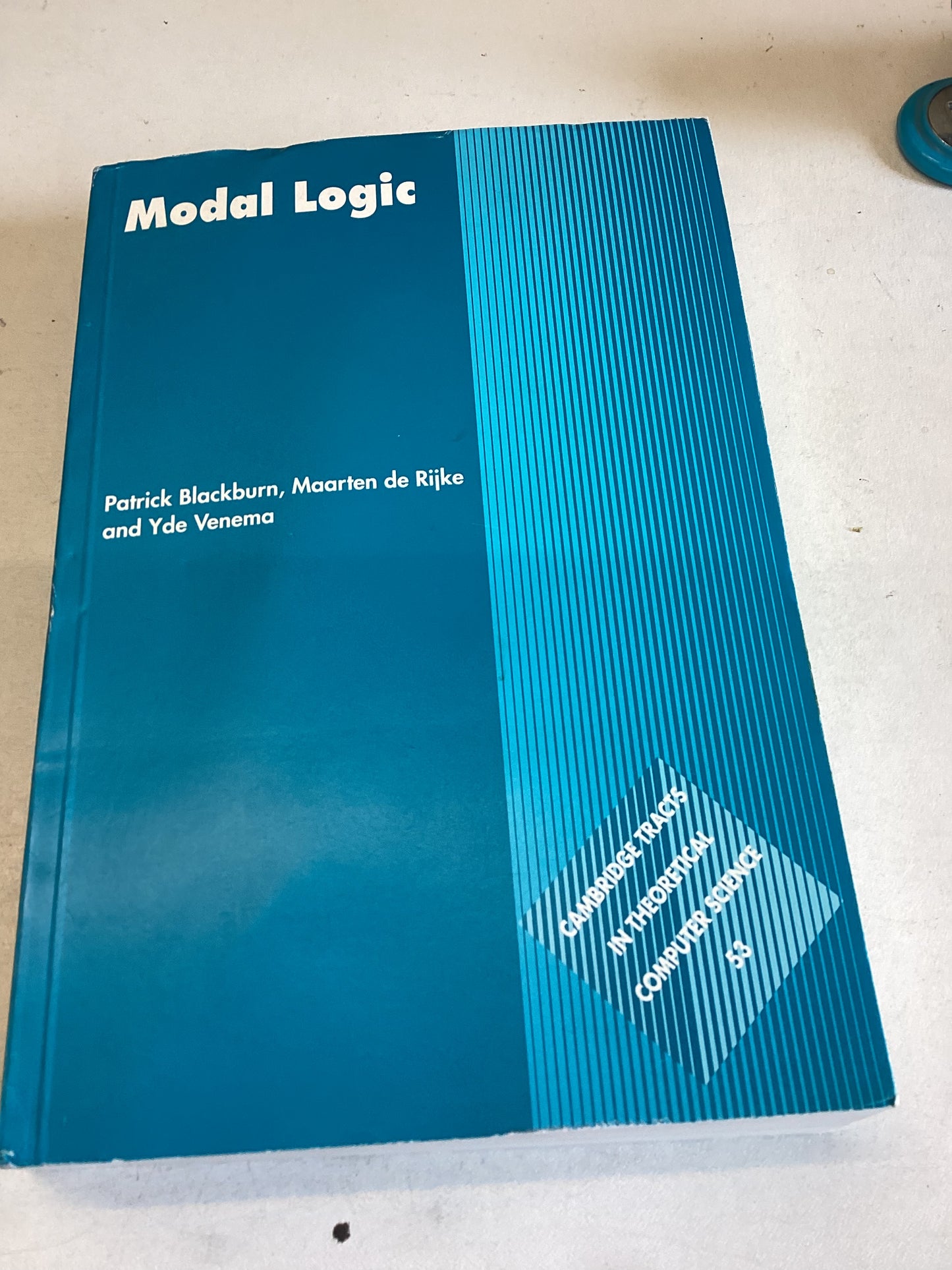Modal Logic Cambridge Tracts in Theoretical Computer Science 53