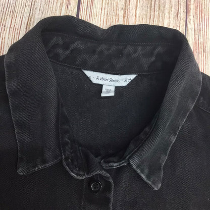 & Other Stories Black Gradient Shirt Size 8 (Euro 36)