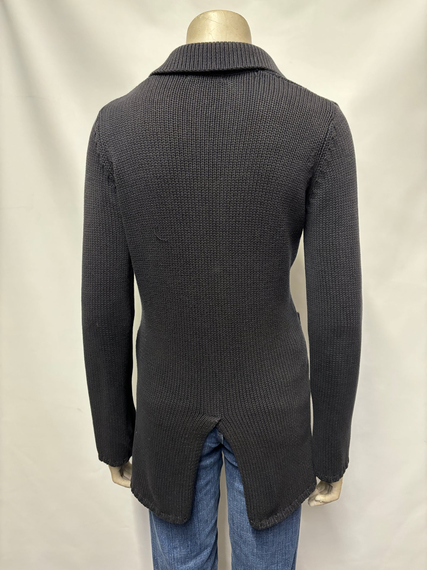 DAY Birger et Mikkelson Navy Cotton Cardigan Small