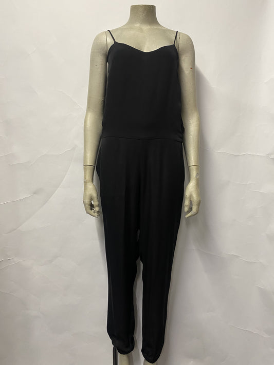 Theory Black Spaghetti Strap Jumpsuit 8