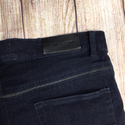 Resolute Bay Blue Commuter Jeans w/Reflective Leg Strip Size W32 L30 (on label)