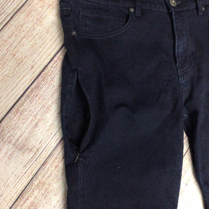 Resolute Bay Blue Commuter Jeans w/Reflective Leg Strip Size W32 L30 (on label)