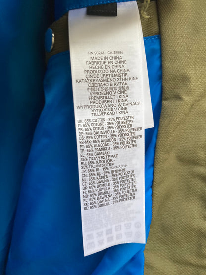 Diesel Khaki Green J-Glory Biker Jacket Size Large