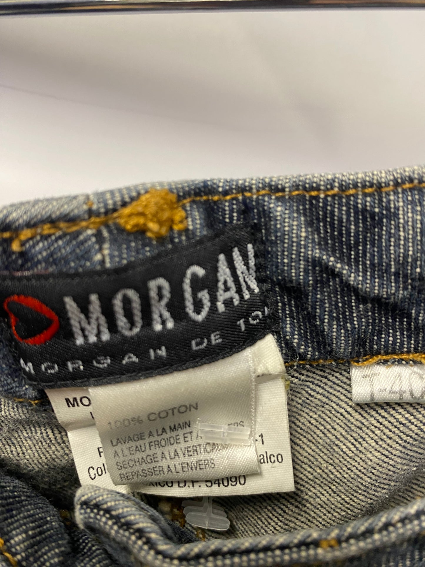 Morgan Grey Jeans With Badges W30