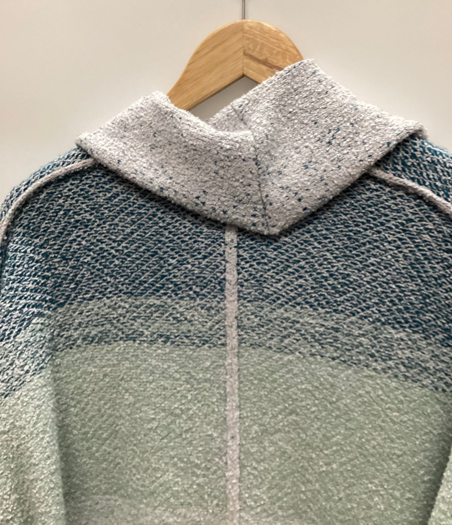 Free People Blues Gradient Oversized Cardigan Size XS