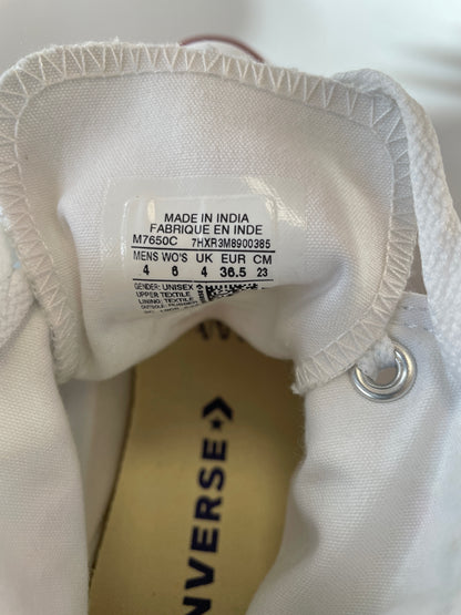 Converse New in Box All Star High Top Handpainted Personalised Trainers UK 4