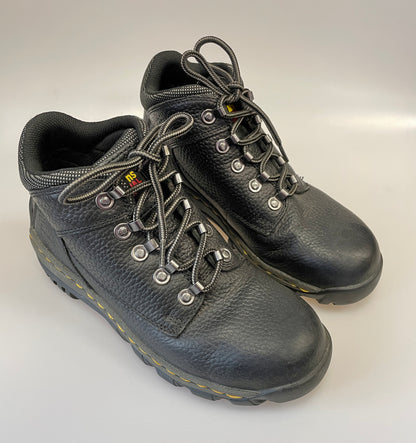 Dr Martens Black Leather Workwear Boots 6