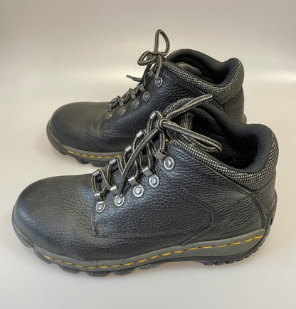 Dr Martens Black Leather Workwear Boots 6