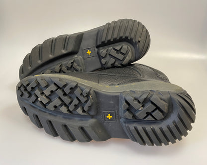 Dr Martens Black Leather Workwear Boots 6