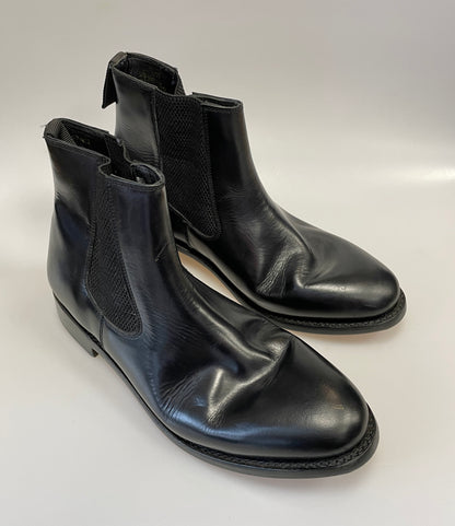 Samuel Windsor Black Pull on Leather Boots Size 9