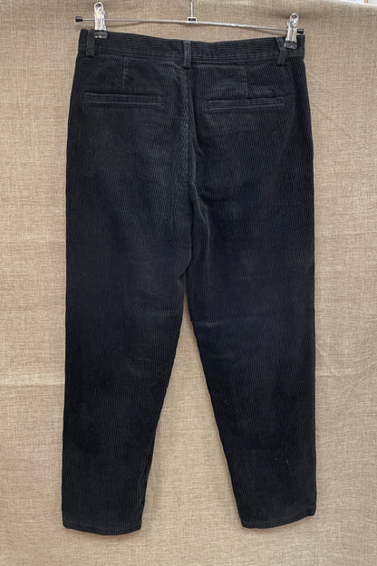 Cos Black Cord Corduroy Trousers EUR 46 UK 14