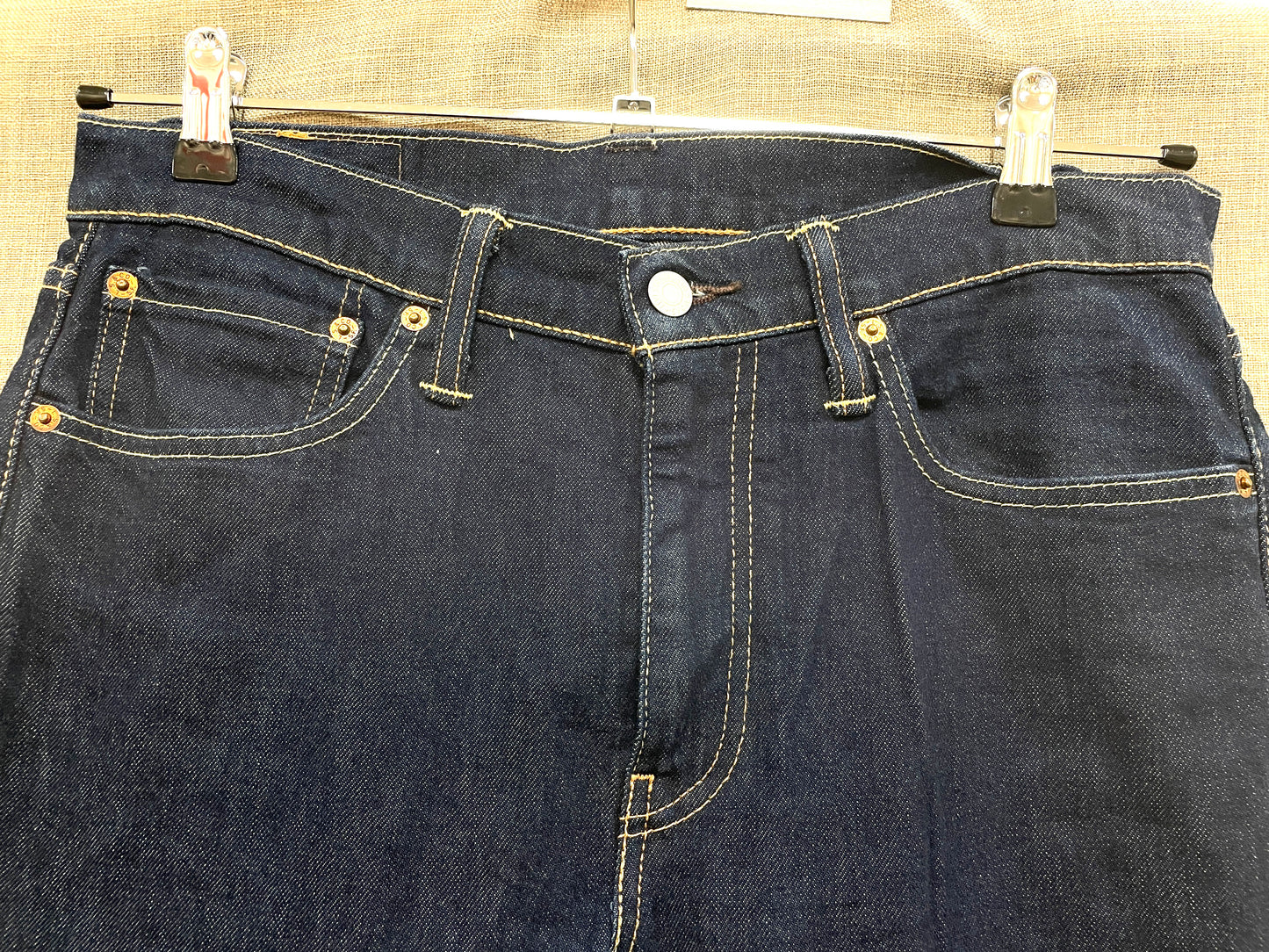 Levi Strauss Levis Dark Indigo Blue 510 Jeans W31 L32