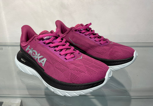Hoka New Pink Pro Fly Trainers Running Shoes UK 5