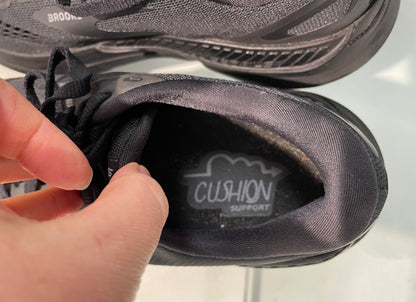 Brooks Black Adrenaline GTS 23 Trainers Running Shoes UK 5.5