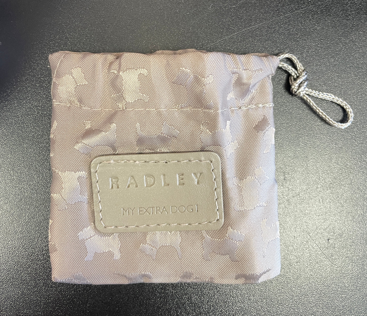 Radley Purple Leather Bag Handbag with Charms
