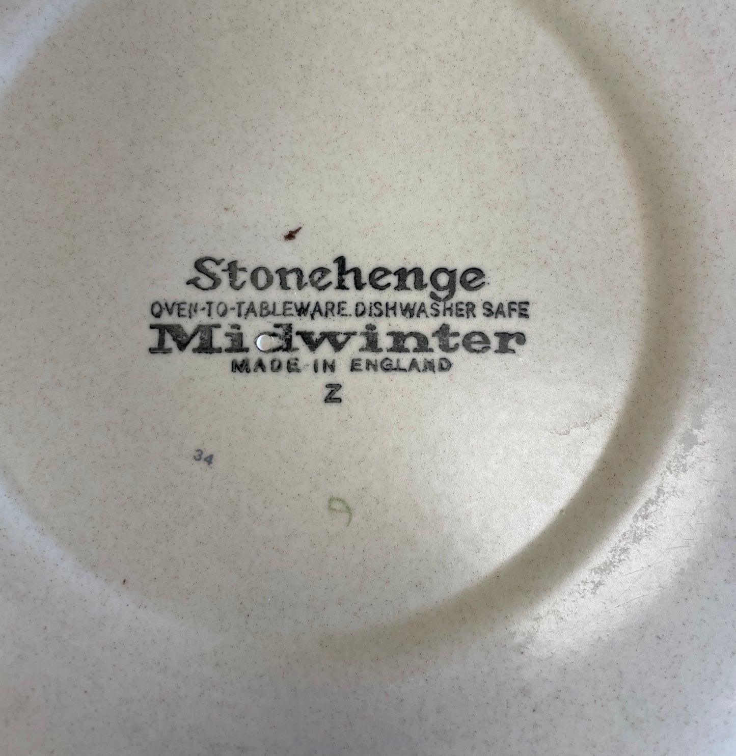 Midwinter Stonehenge Flowersong Sunflower Sandwich Breakfast Dessert Plates Set of 2