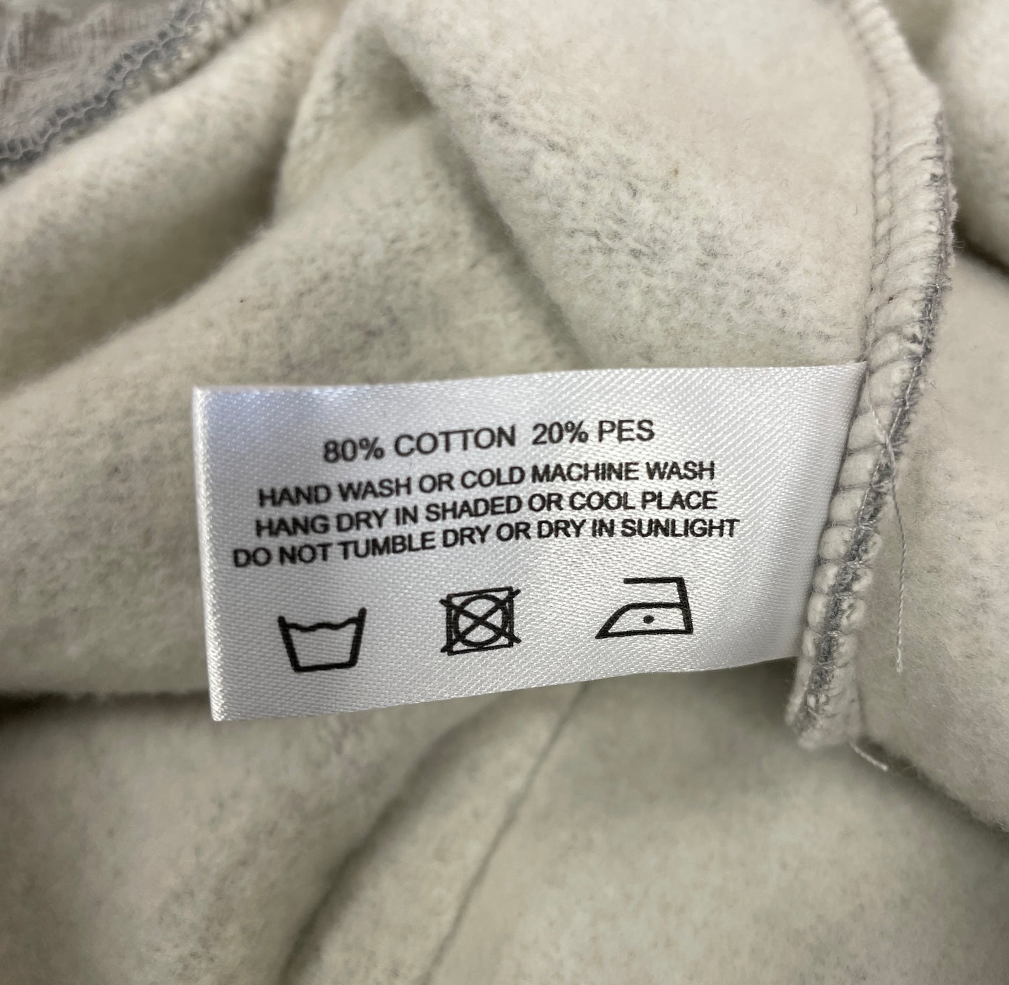 Sweats Collective Essential Wear Light Grey Jogging Trousers Small