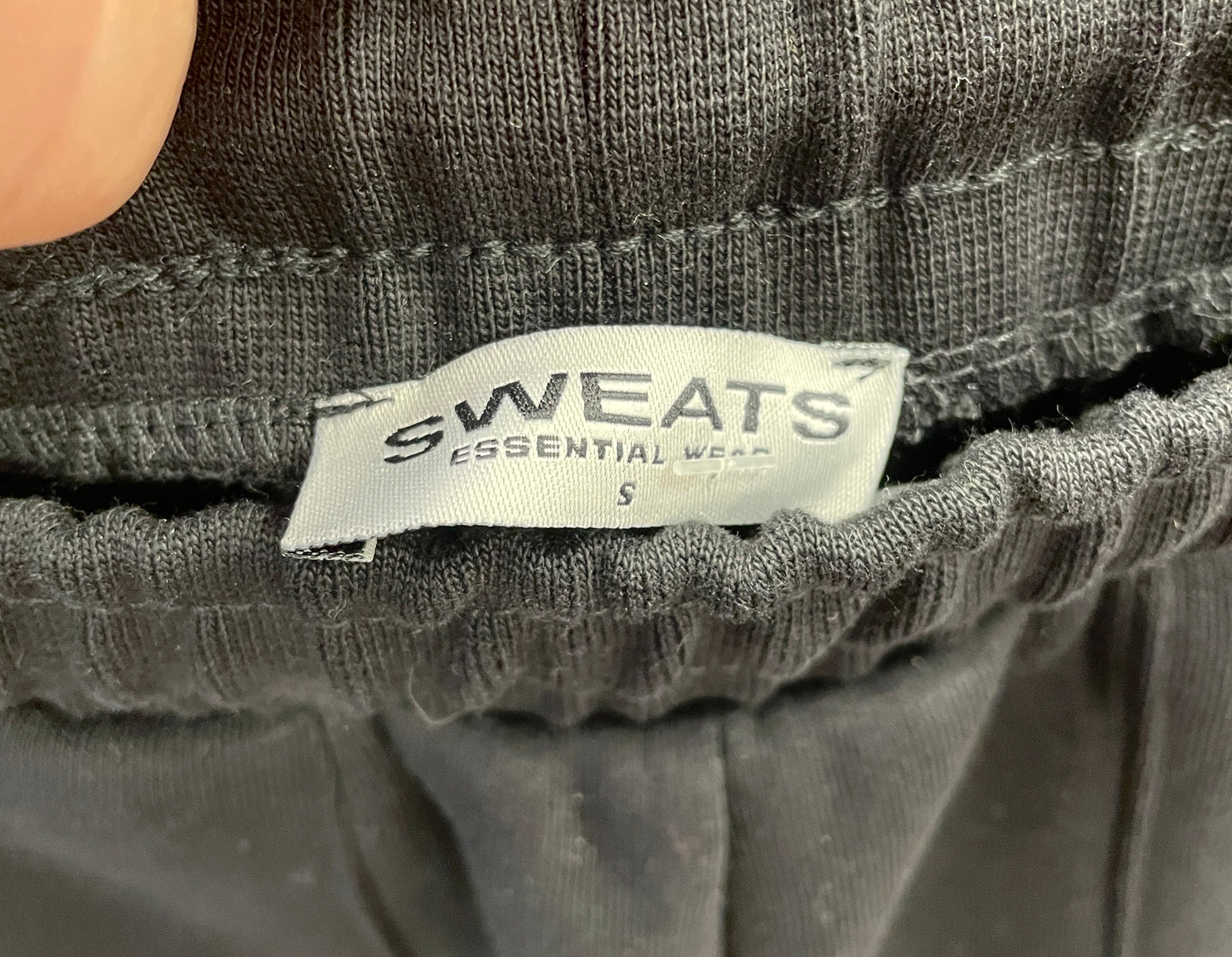 Sweats Collective Essential Wear Light Grey Jogging Trousers Small