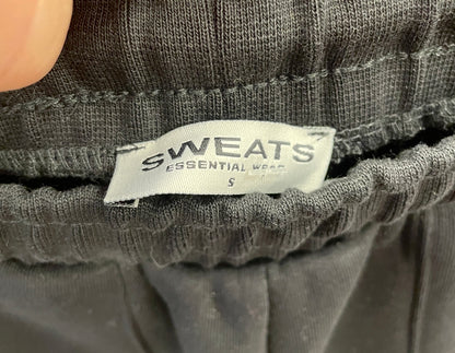 Sweats Collective Essential Wear Light Grey Jogging Trousers Small