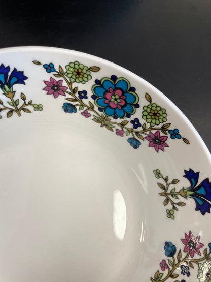 Vintage Midwinter Country Garden Oatmeal Bowls Set of 6
