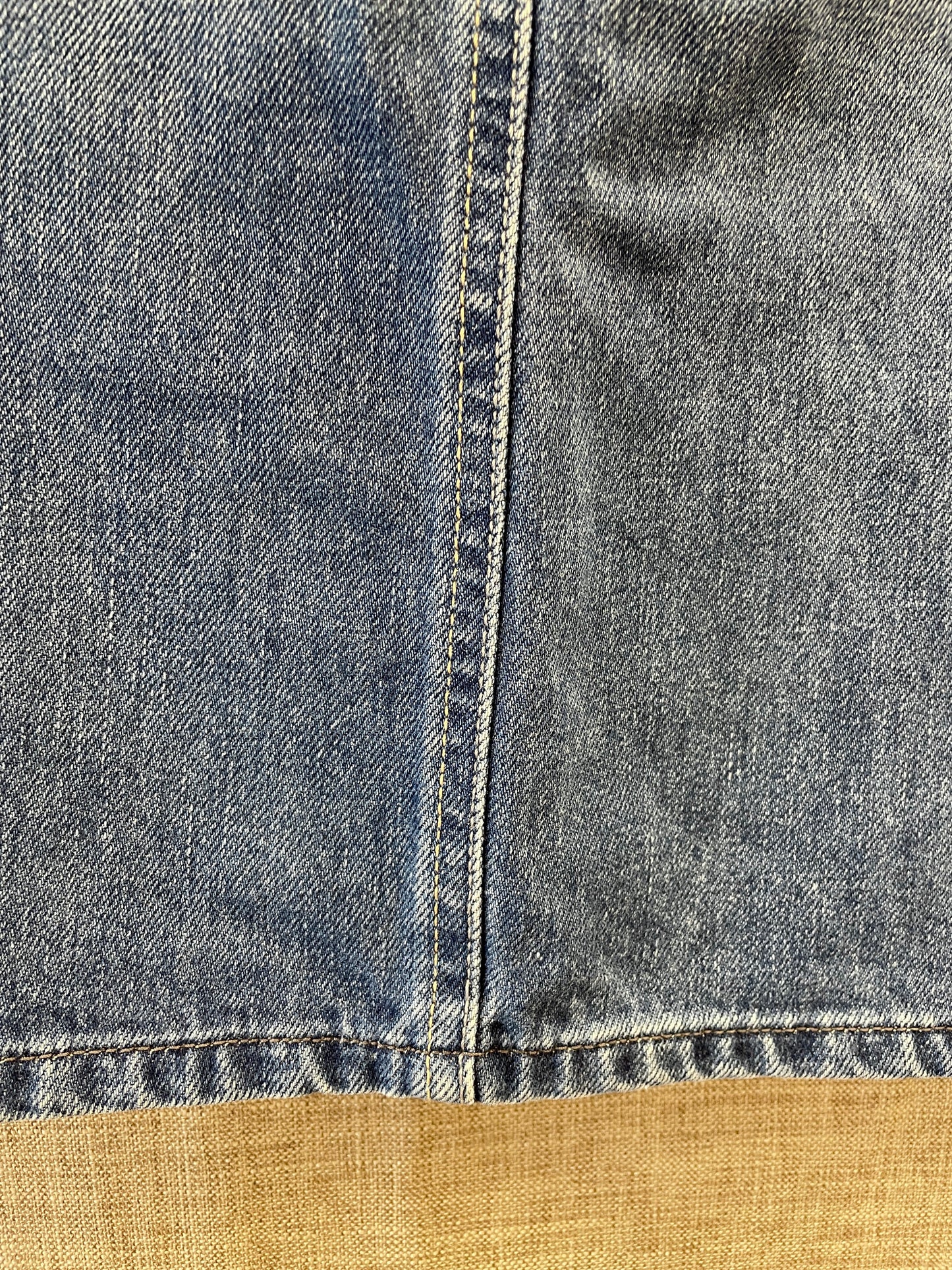 Diesel Industry Y2K Blue Denim Mini Skirt Size 28