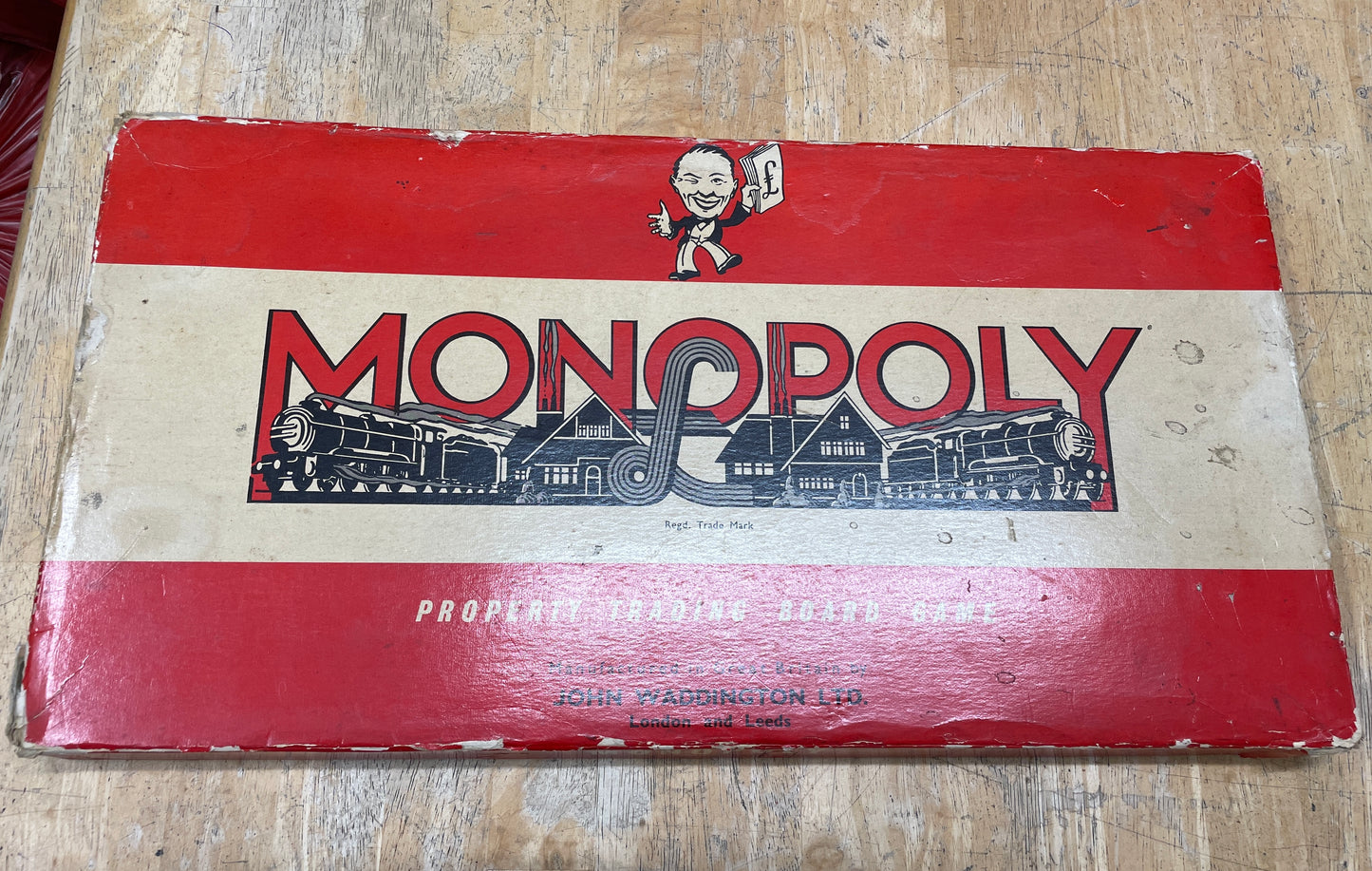 Vintage Monopoly Game Set 1957 - 1966 Edition 1950s 1960s
