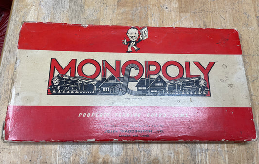 Vintage Monopoly Game Set 1957 - 1966 Edition 1950s 1960s