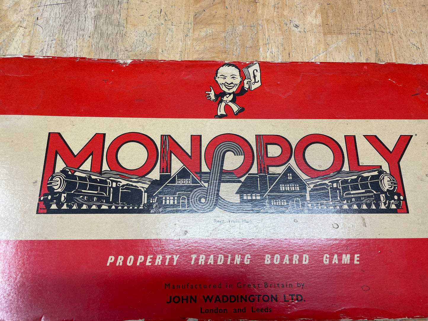 Vintage Monopoly Game Set 1957 - 1966 Edition 1950s 1960s