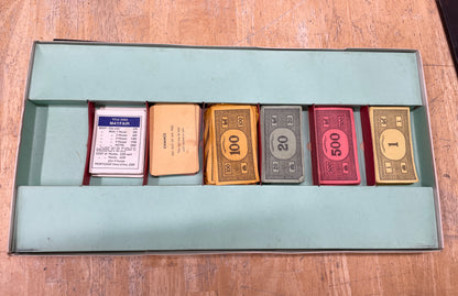 Vintage Monopoly Game Set 1957 - 1966 Edition 1950s 1960s